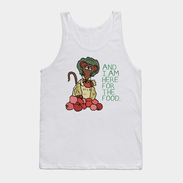 Muppet Christmas Carol - Rizzo (Gonzo also available) Tank Top by JennyGreneIllustration